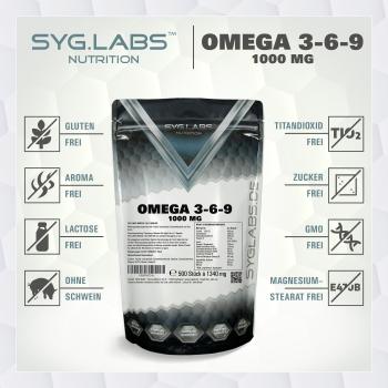 Omega-3-6-9 1000mg 500 Kapseln
